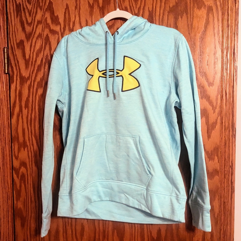 Under Armour Sky Blue Logo Hoodie